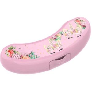 Lunch Buddies – Bananendoos UNICORN FLOWER 230x85x50mm