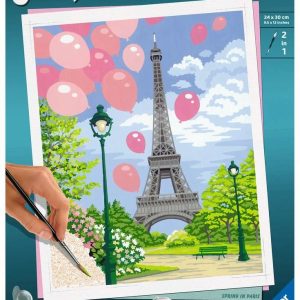 CreArt Schilderen op nummer – Lente in Parijs