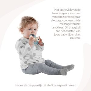 Sophie de Giraf – Dubbele koelbijtring in Gift Box