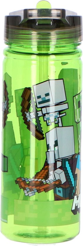 Minecraft - Tritan Sportfles 580ml - Afbeelding 2