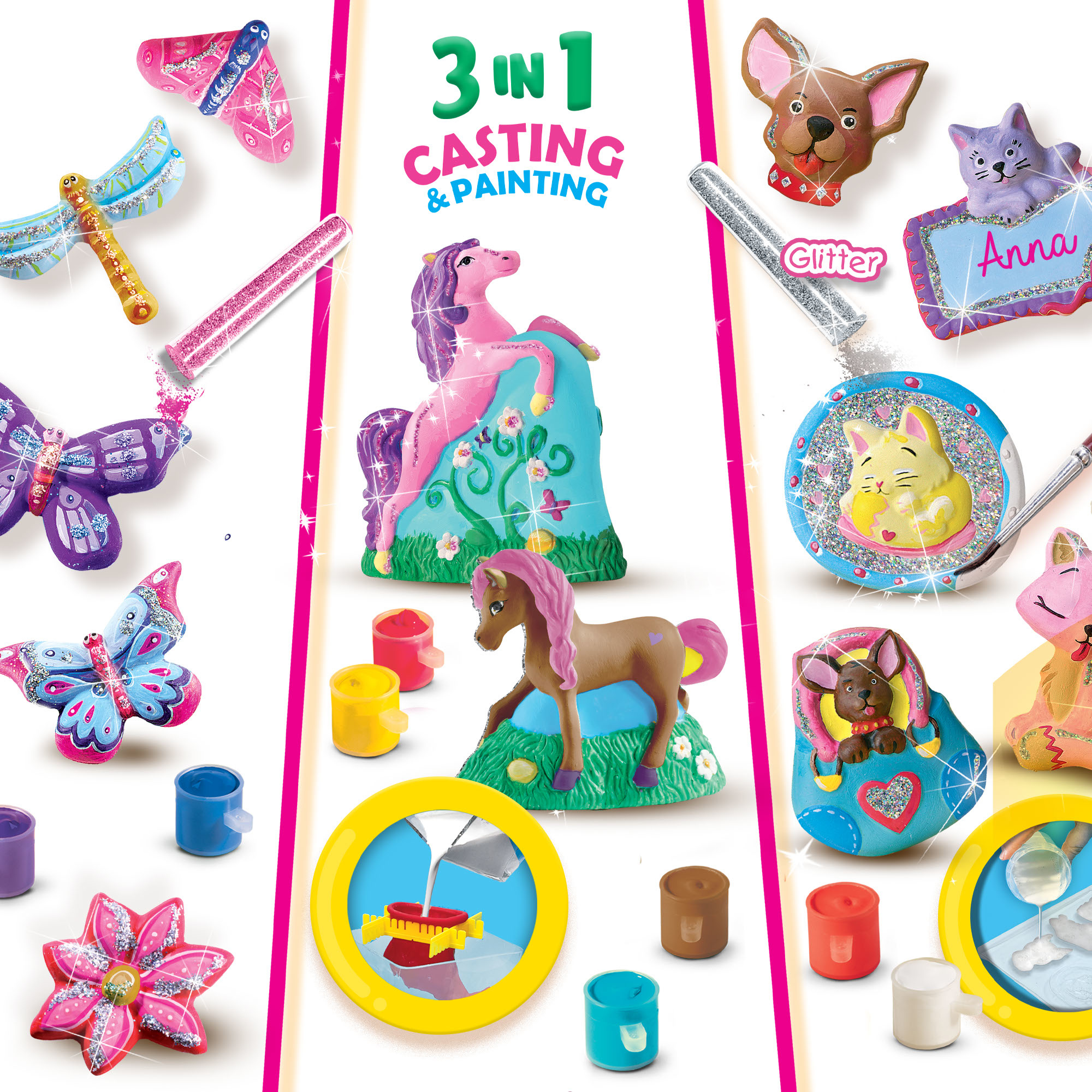 SES Creative - Gieten en schilderen - 3-in-1 - Afbeelding 3