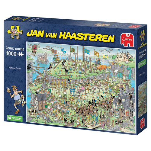 Jan van Haasteren - Highland Games (1000stuks) - Afbeelding 4