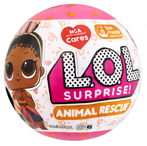 L.O.L. Surprise! MGA Cares Supreme Animal Rescue - Foxy + puppy