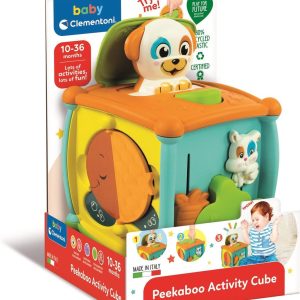 Baby Clementoni – Peekaboo Activiteitenkubus Play for Future
