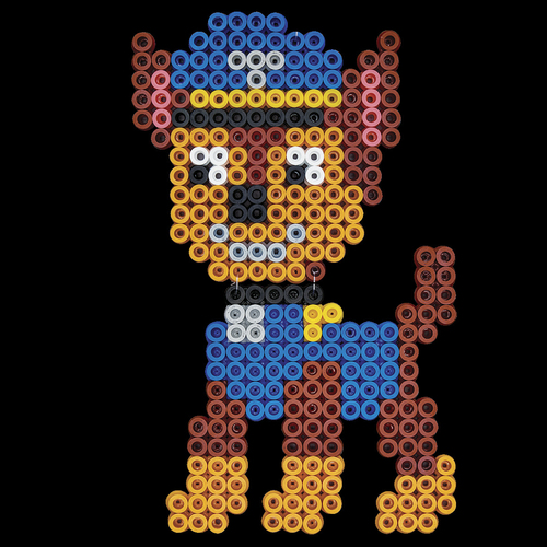 Hama MAXI Strijkkralenset in doos - Paw Patrol 900stuks - Afbeelding 3