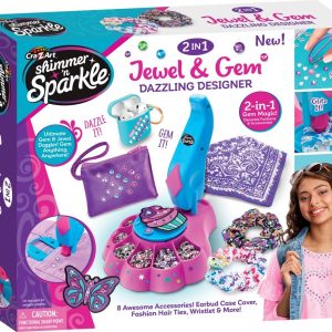 Shimmer ’n Sparkle – 2-in-1 Jewel & Gem Dazzling Designer