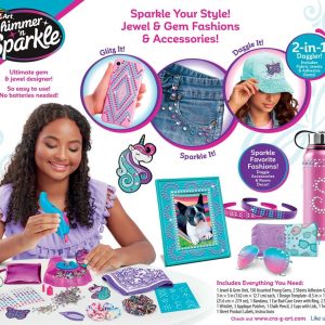 Shimmer ’n Sparkle – 2-in-1 Jewel & Gem Dazzling Designer