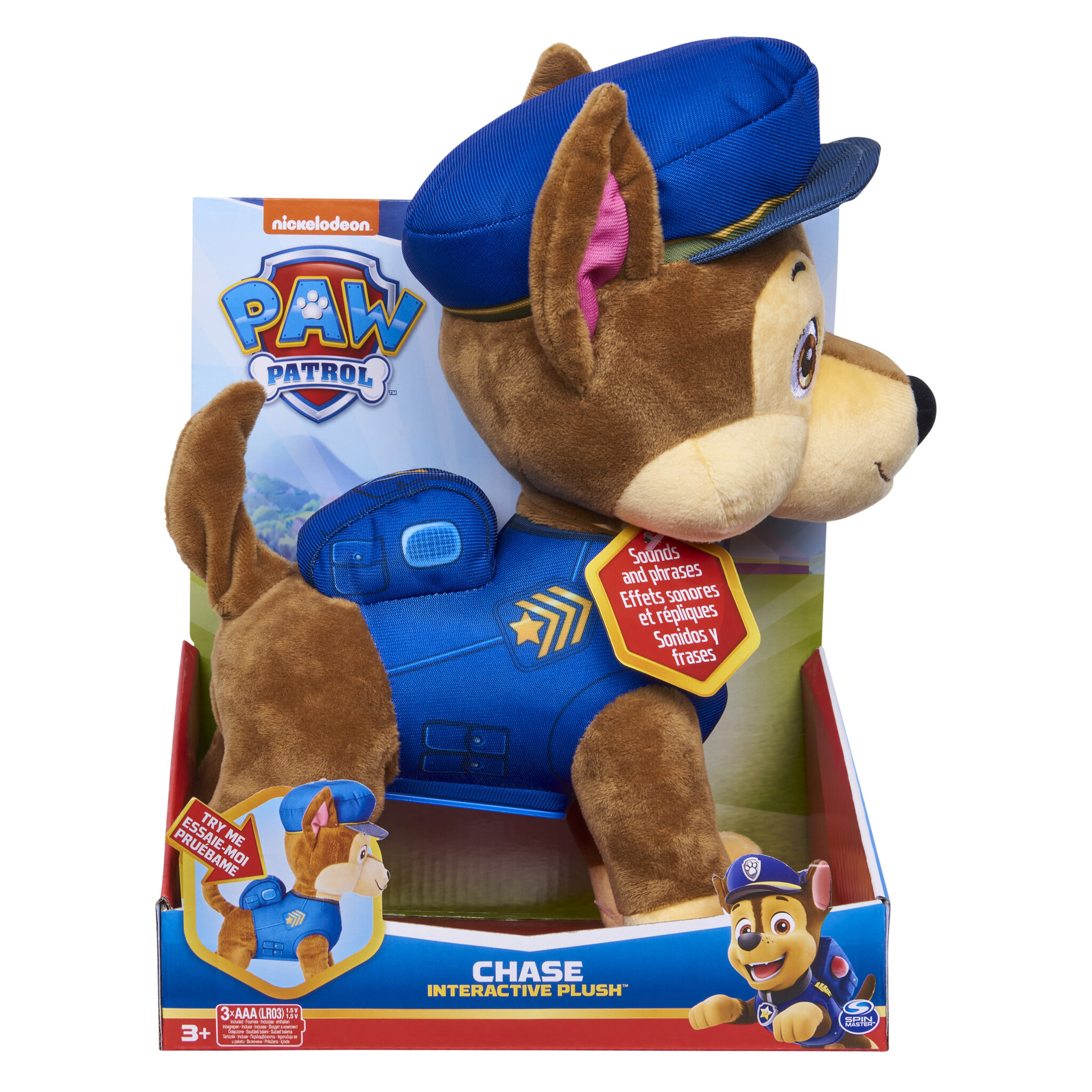 Paw Patrol - Knuffel (pluche) Chase