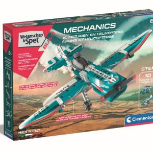 Wetenschap & Spel – Mechanics –  Vliegtuigen & Helikopters