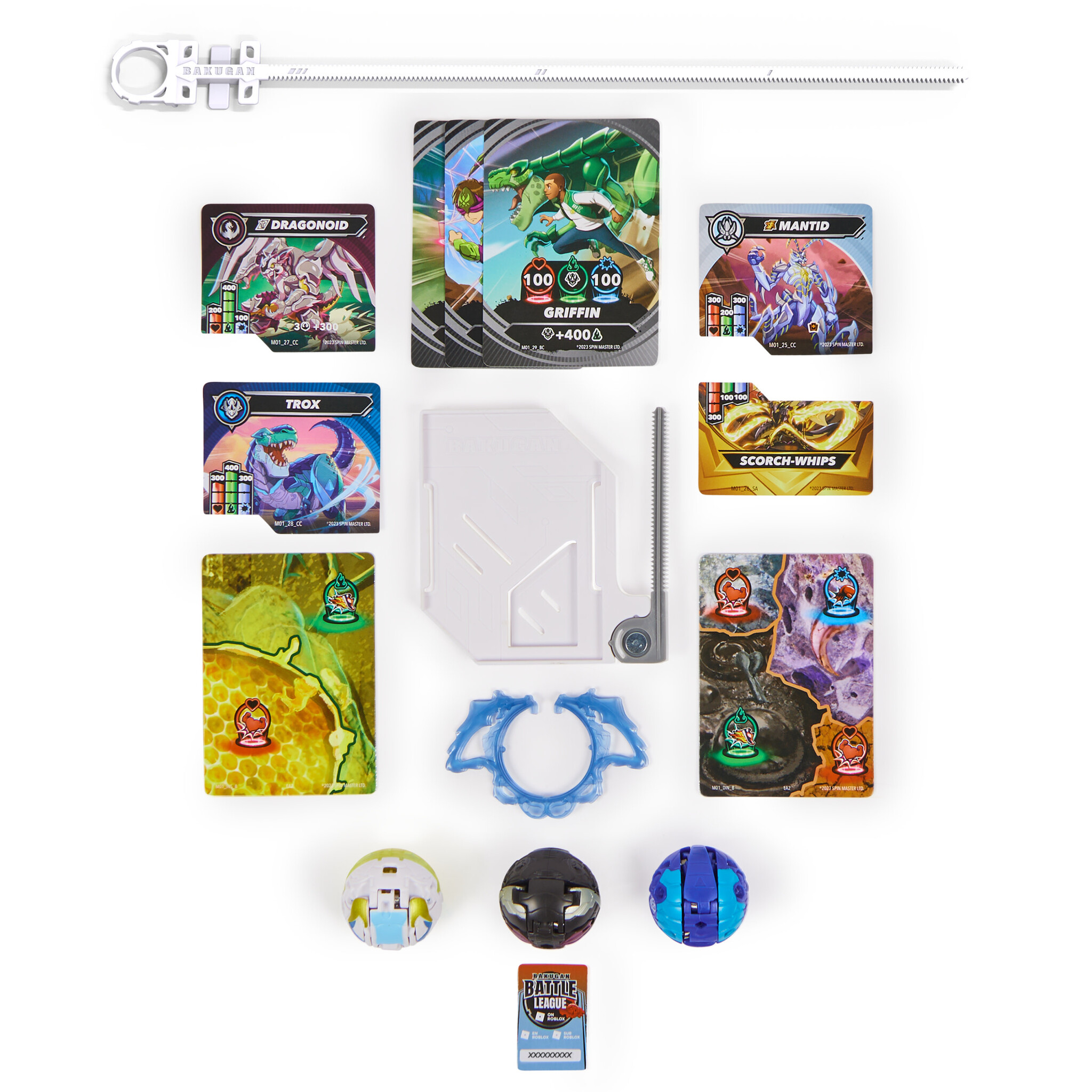 Bakugan Battle Brawlers - Starter Pack - 3-pack (assorti) - 1 exemplaar - Afbeelding 3