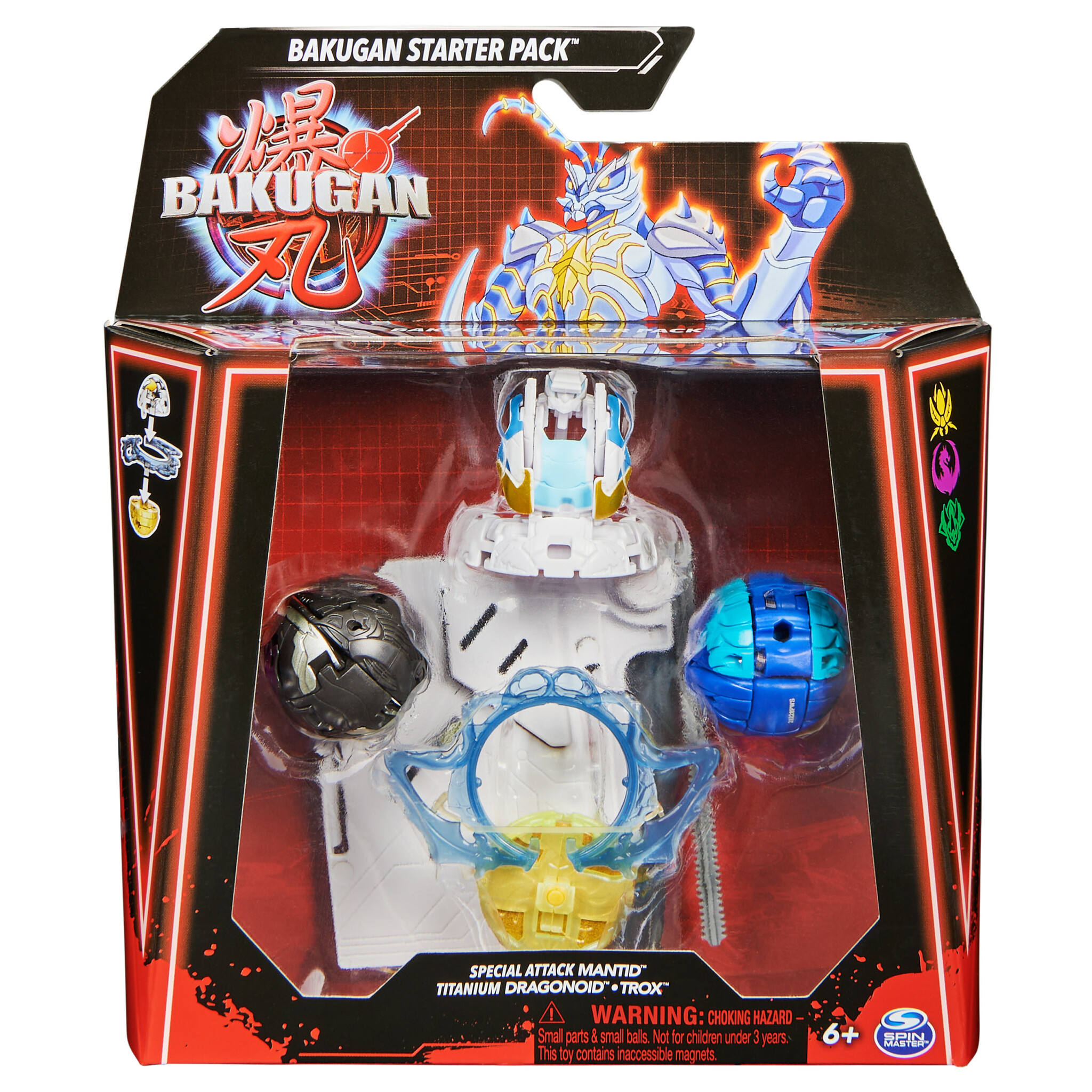 Bakugan Battle Brawlers - Starter Pack - 3-pack (assorti) - 1 exemplaar - Afbeelding 10