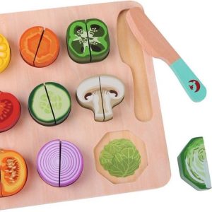 Classic World Puzzel (hout) – Snijgroente