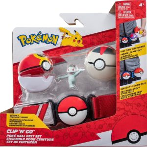 Pokémon Clip ‘N’ Go Poké Ball Belt Set Machop – 1 exemplaar