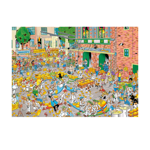 Jan van Haasteren - De Kaasmarkt & Skûtsjesilen (2x1000stuks) - Afbeelding 4