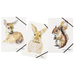 Pagna Elastomap “Save me No.4” A4 met 3 kleppen (assorti)