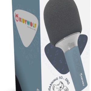 KIDYMIC Karaoke microfoon – Blauw – 1 exemplaar
