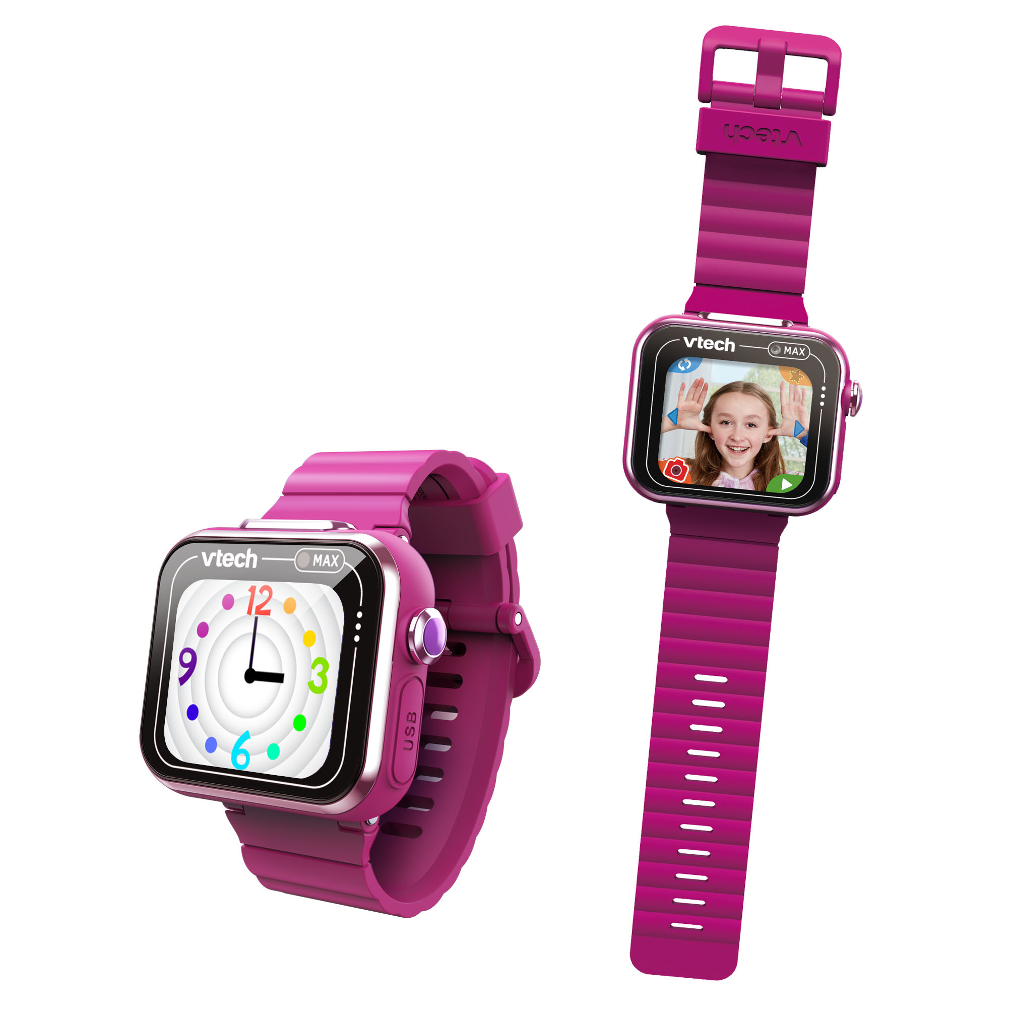 Kidizoom SmartWatch MAX - Paars OF Zwart - 1 exemplaar - Afbeelding 2
