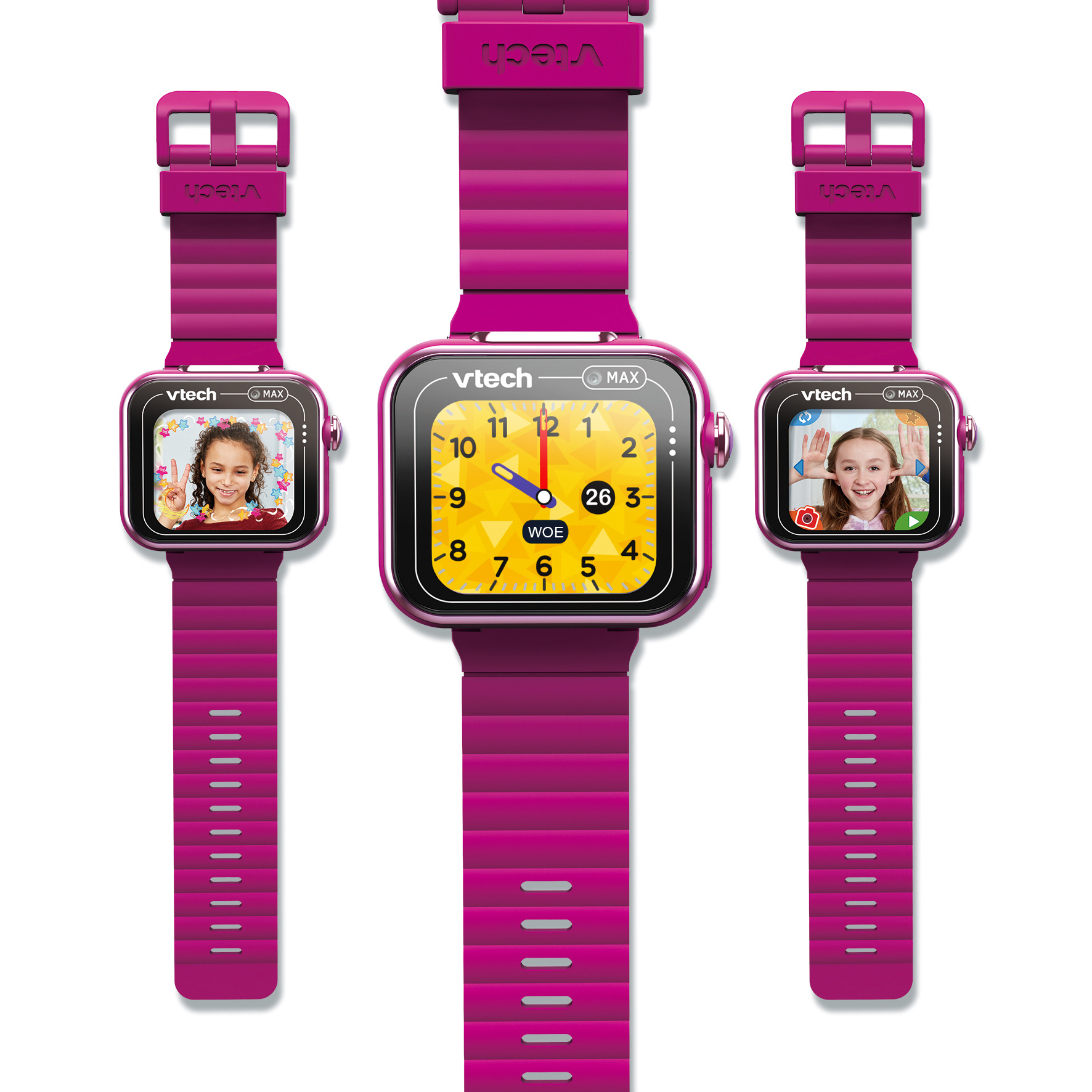 Kidizoom SmartWatch MAX - Paars OF Zwart - 1 exemplaar - Afbeelding 4