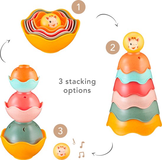 Sophie de Giraf - Stapelbaar - Afbeelding 3