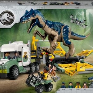 LEGO Jurassic World – Dinosaurusmissies: Allosaurus transporttruck