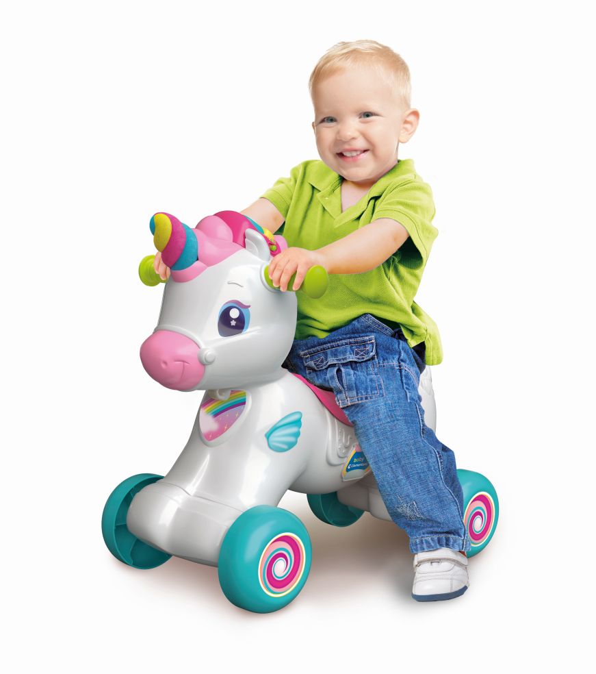 Baby Clementoni - Interactieve Unicorn Ride-on - Afbeelding 5