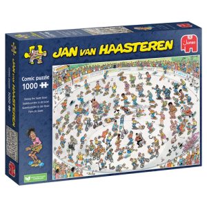 Jan van Haasteren – Skateboarden In De Bowl (1000 Stukjes)