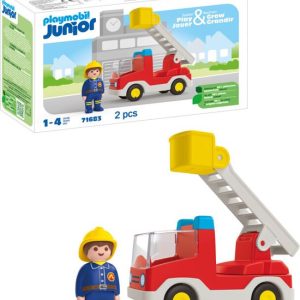 PM Junior brandweerwagen met ladder – 71683