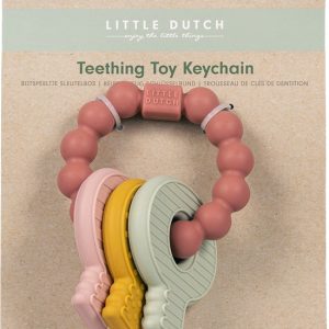 Little dutch siliconen bijtspeeltje roze