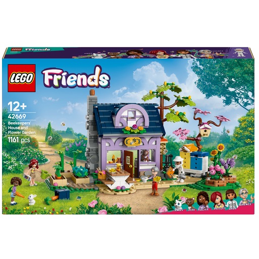 LEGO Friends Imkershuis en bloementuin - 42669