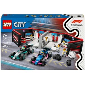 LEGO City Garage met Mercedes-AMG en Alpine auto’s