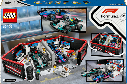 LEGO City Garage met Mercedes-AMG en Alpine auto's - Afbeelding 4