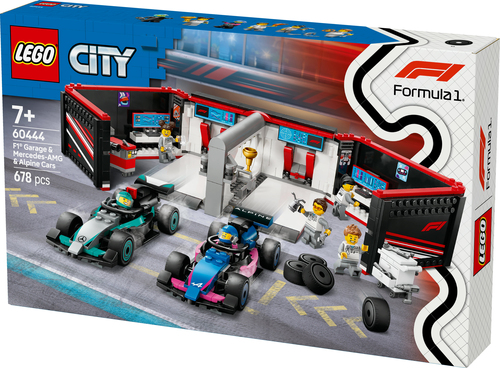 LEGO City Garage met Mercedes-AMG en Alpine auto's - Afbeelding 6