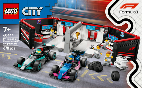 LEGO City Garage met Mercedes-AMG en Alpine auto's - Afbeelding 7