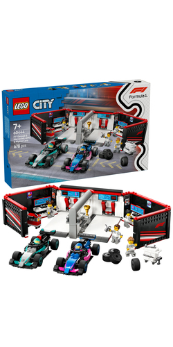 LEGO City Garage met Mercedes-AMG en Alpine auto's - Afbeelding 9