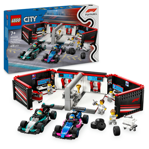 LEGO City Garage met Mercedes-AMG en Alpine auto's - Afbeelding 10