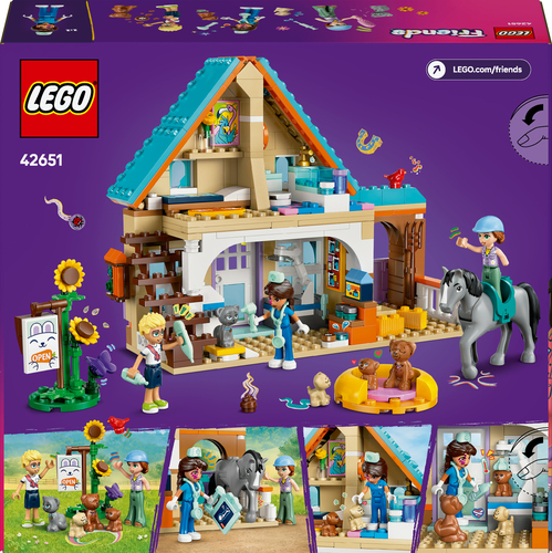 LEGO Friends - Dierenkliniek voor paarden en huisdieren - Afbeelding 4