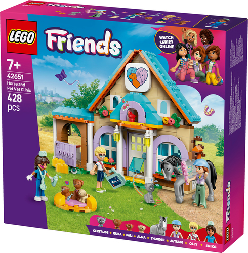 LEGO Friends - Dierenkliniek voor paarden en huisdieren - Afbeelding 6