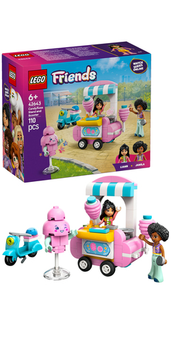 LEGO Friends - Suikerspinkraam en scooter - Afbeelding 10