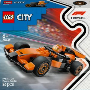 LEGO City – F1 coureur met McLaren racewagen