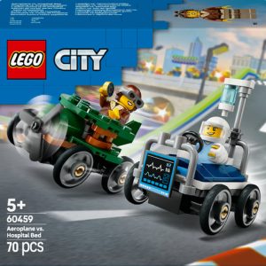 LEGO City – Raceautopakket: vliegtuig vs ziekenhuisbed