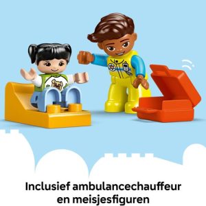 LEGO Duplo – Ambulance met chauffeur