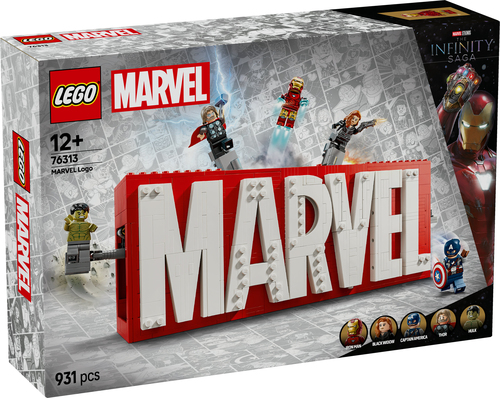 LEGO Marvel - MARVEL logo en minifiguren - Afbeelding 5