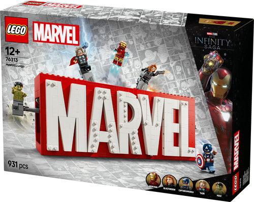 LEGO Marvel - MARVEL logo en minifiguren - Afbeelding 6