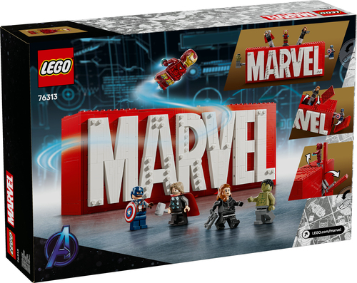 LEGO Marvel - MARVEL logo en minifiguren - Afbeelding 8
