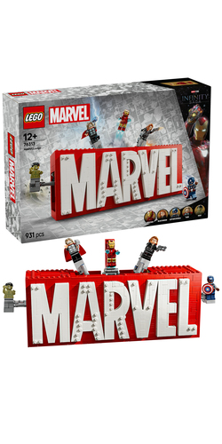 LEGO Marvel - MARVEL logo en minifiguren - Afbeelding 10