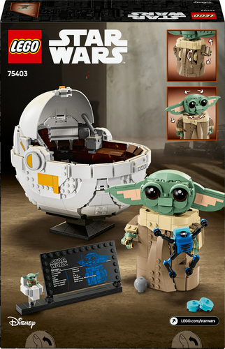 LEGO Star Wars - Grogu met zweefkinderwagen - Afbeelding 4