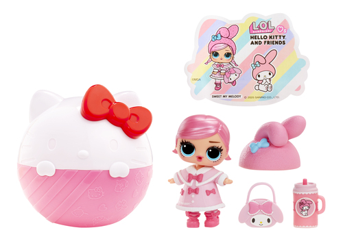 L.O.L. Surprise Loves Hello kitty and friends tots doll - Afbeelding 2