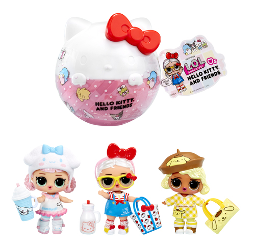 L.O.L. Surprise Loves Hello kitty and friends tots doll - Afbeelding 3