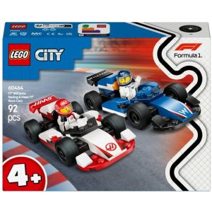 LEGO City – F1 Williams Racing en Haas F1 racewagens