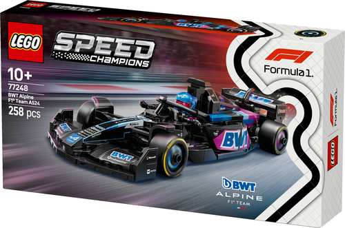 LEGO Speed Champions - BWT Alpine F1 Team racewagen - Afbeelding 6